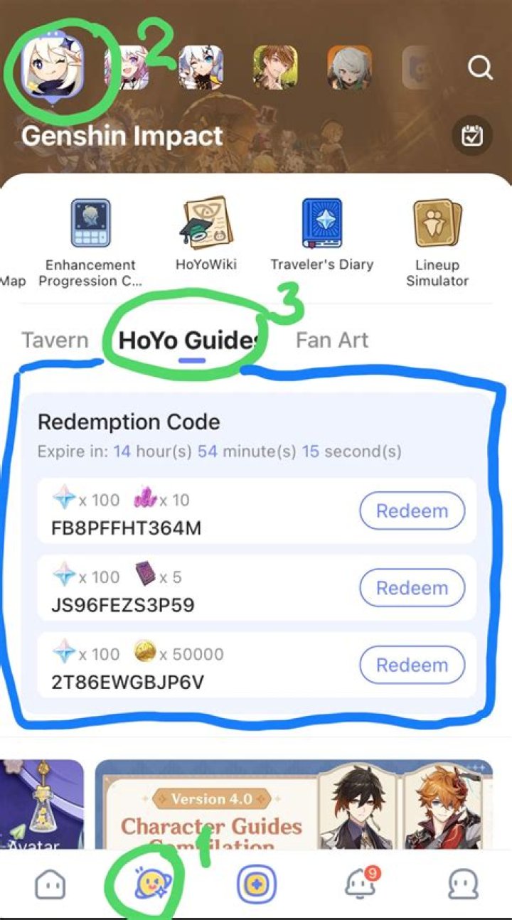 How to redeem genshin impact codes
